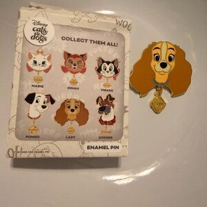 Disney cats & dogs Lady & the Tramp “Lady” Pin